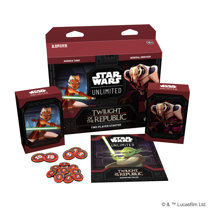 Star Wars Unlimited: Twilight of the Republic - Two Player Starter Decks