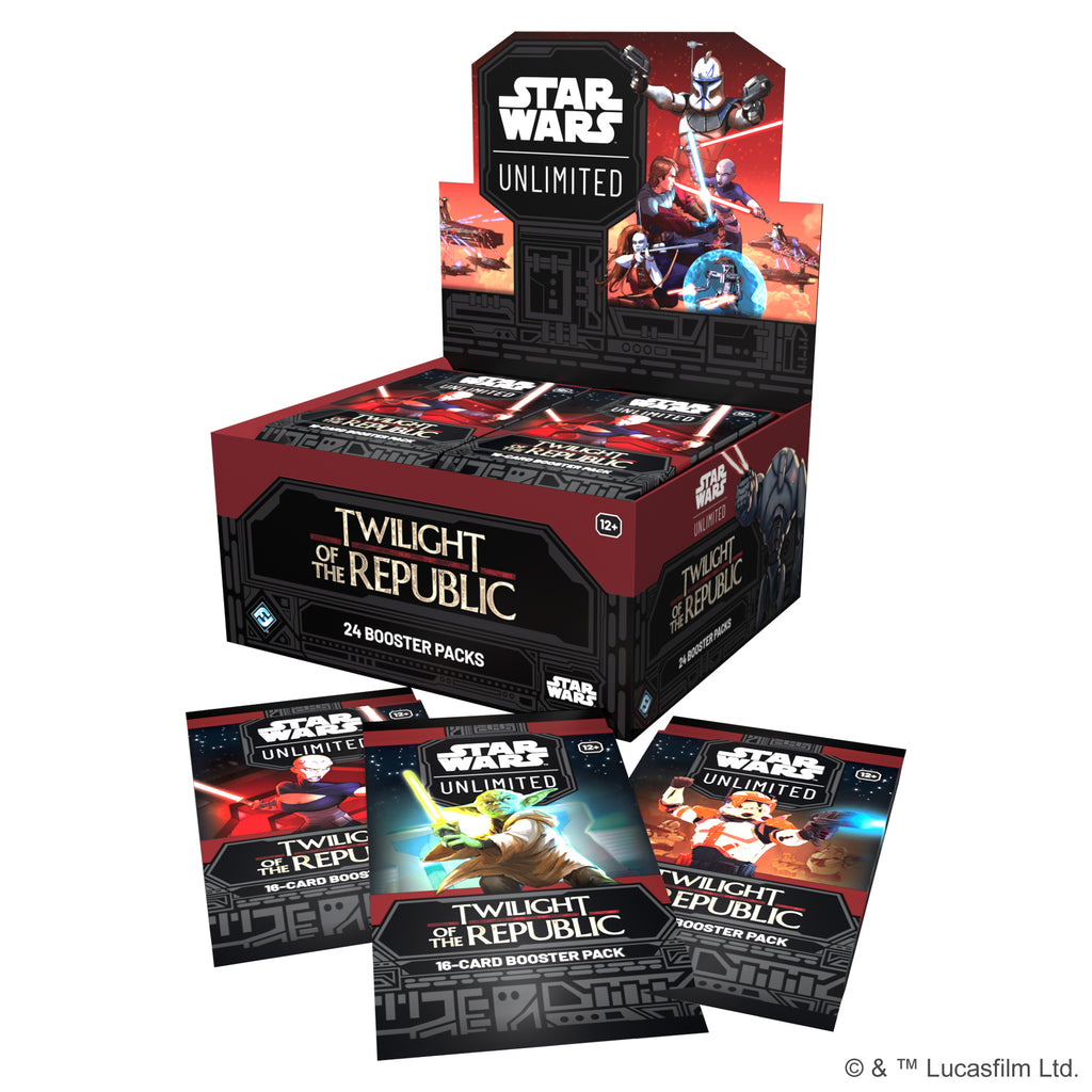 buy star wars unlimited booster box Star Wars Unlimited: Twilight of the Republic