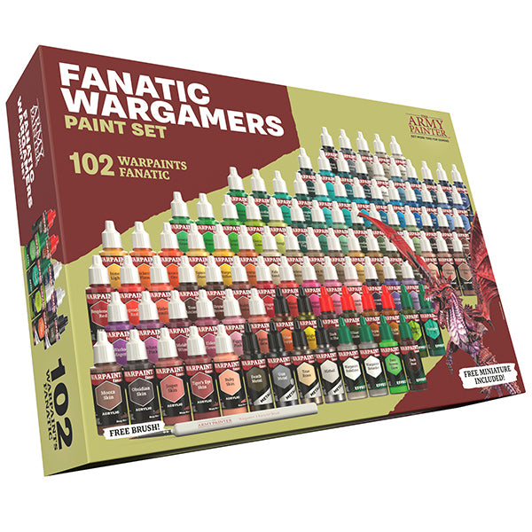 The Army Painter: Warpaints Fanatic - Wargamers Paint Set