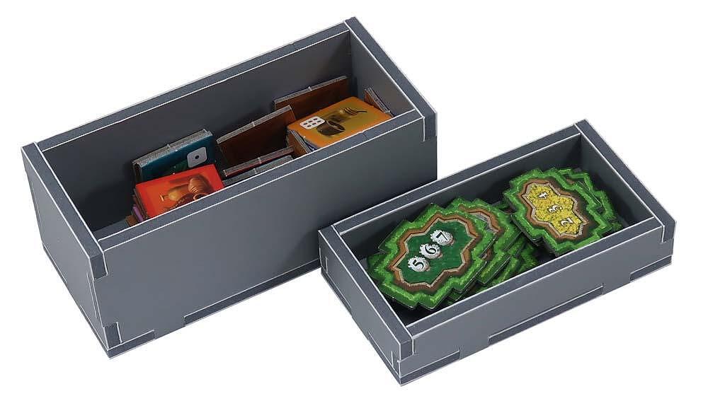The Castles of Burgundy Folded Space Box Insert