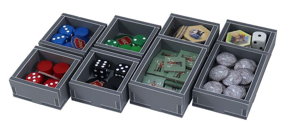 The Castles of Burgundy Folded Space Box Insert