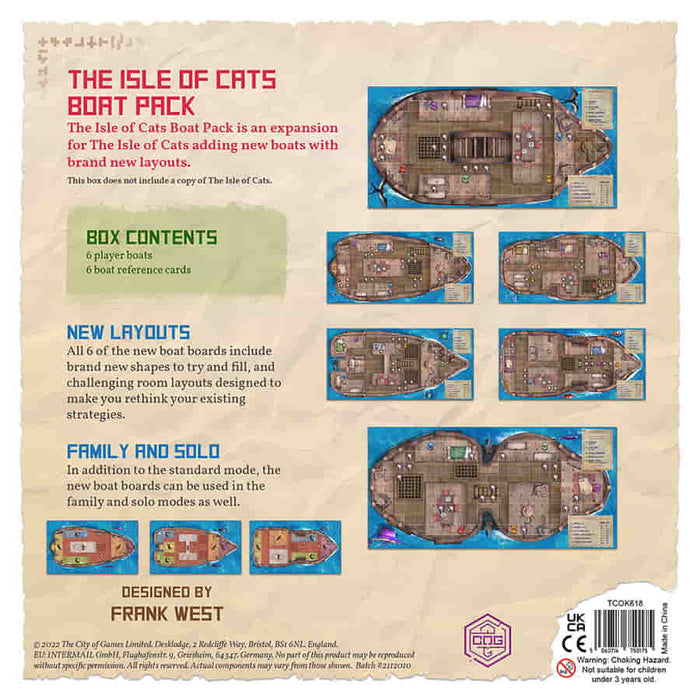 The Isle of Cats: Boat Pack Expansion
