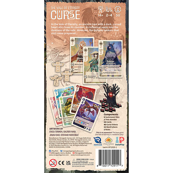 The Vale of Eternity: Curse Expansion