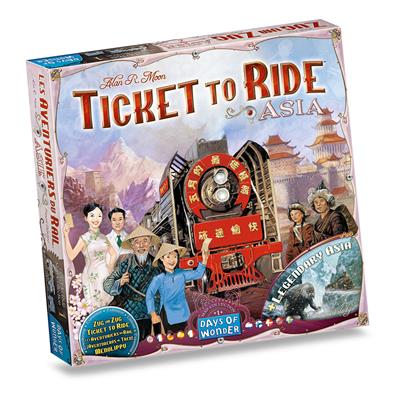 Ticket to Ride: Map Collection 1- Asia & Legendary Asia Expansion