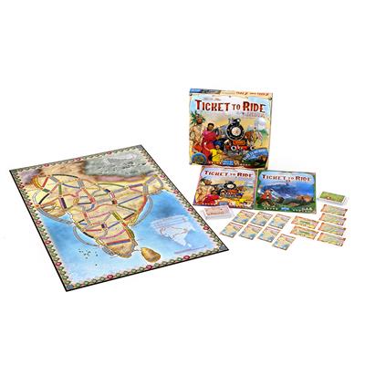 Ticket to Ride: India and Switzerland Map Collection 2