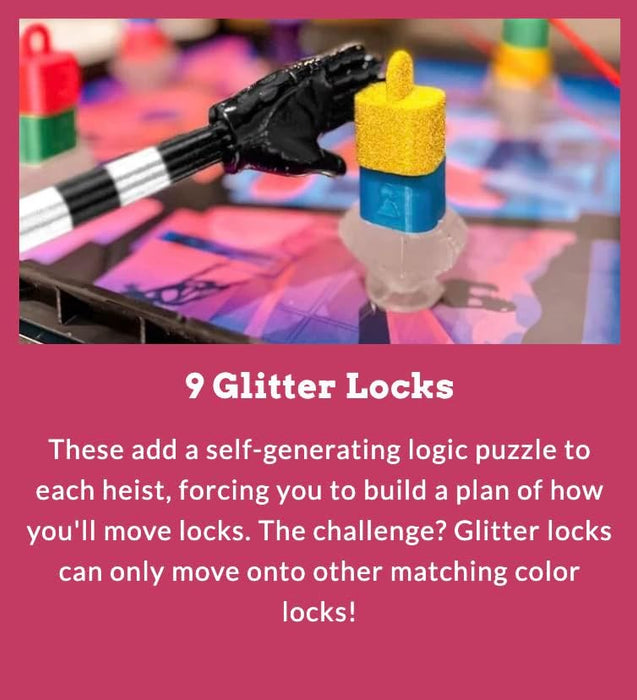 Tiny Laser Heist: Base Game + Double Cross Expansion