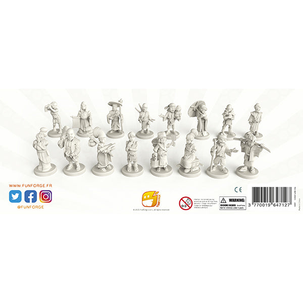 Tokaido: Matsuri Miniature Figures Accessory Pack (Ding & Dent)