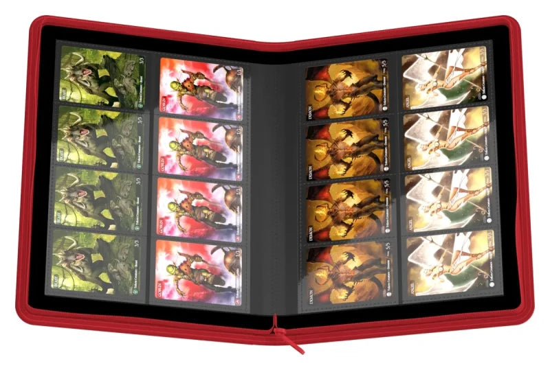 Ultimate Guard: Zipfolio 320 16-Pocket Xenoskin - Red