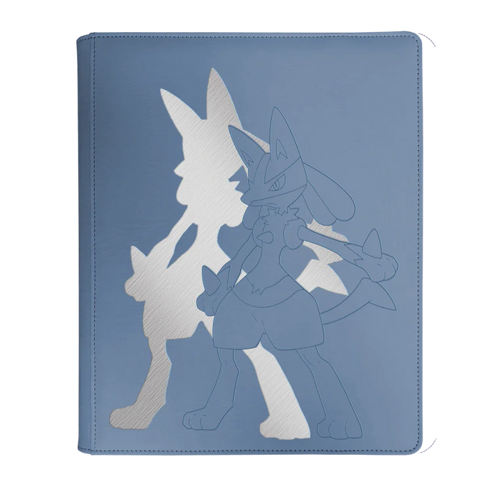 Ultra Pro Zippered PRO Binder 9-Pocket Pokemon Elite Series Lucario