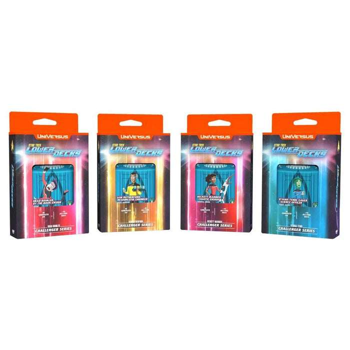 UniVersus: Star Trek Lower Decks - Challenger Series (Set of 4)