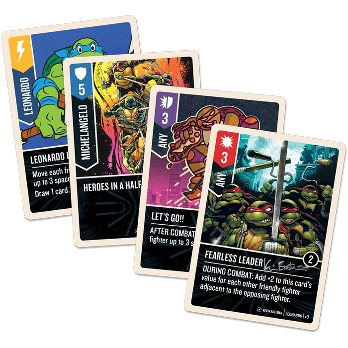 limited edition cards Unmatched Adventures: Teenage Mutant Ninja Turtles – Alternate Art Limited Edition Card Pack