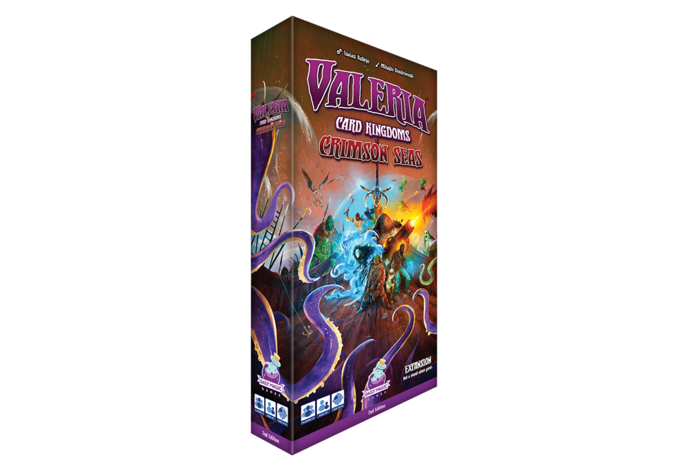 Valeria: Card Kingdoms, 2nd Edition - Crimson Seas Expansion
