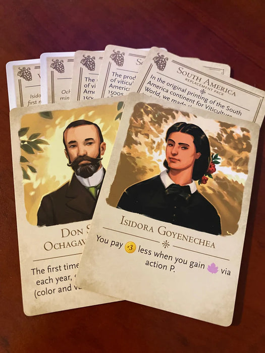 Viticulture: World Replacement Pack South America