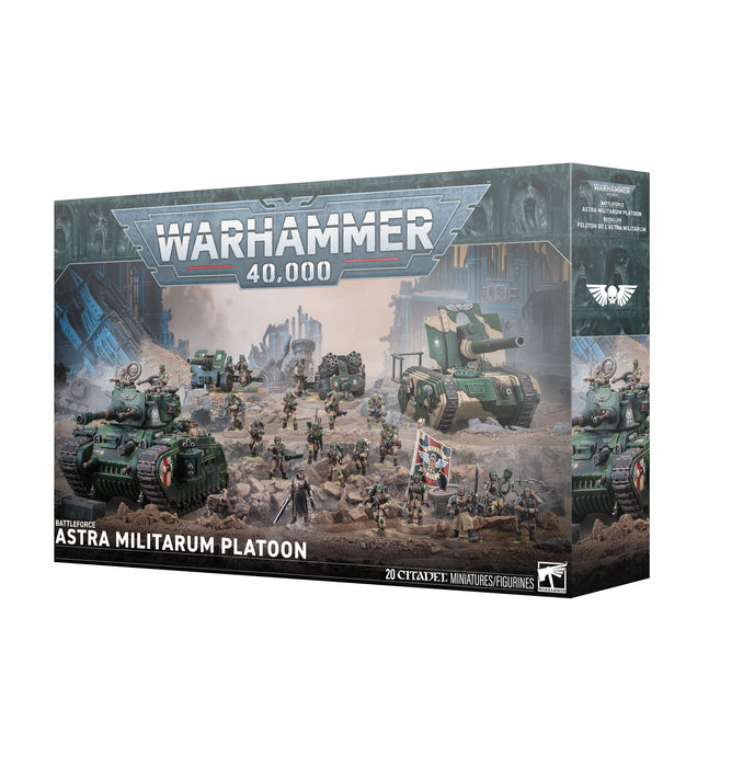 Warhammer 40K:  Astra Militarum Battleforce - Astra Militarum Platoon (PRE-ORDER)