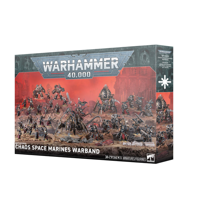 Warhammer 40K:  Chaos Space Marines Battleforce - Chaos Space Marines Warband (PRE-ORDER)