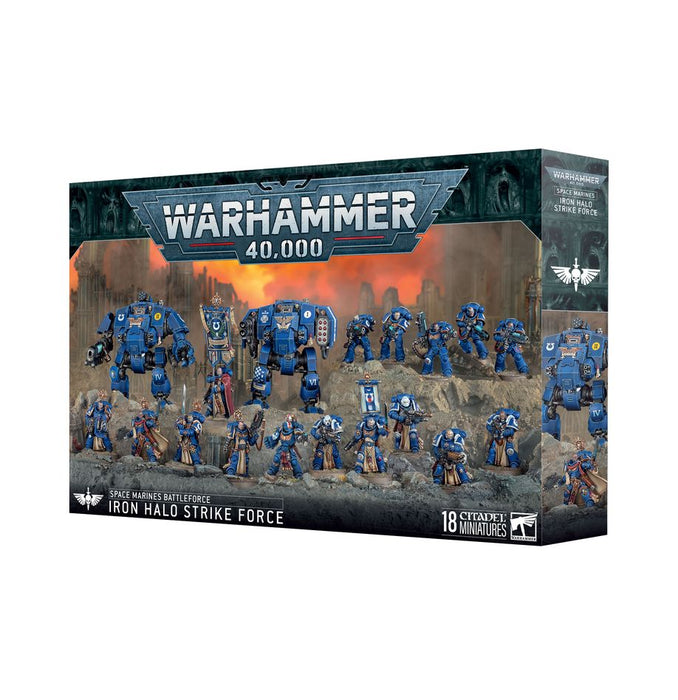 Warhammer 40K: Space Marines Battleforce - Iron Halo Strike Force
