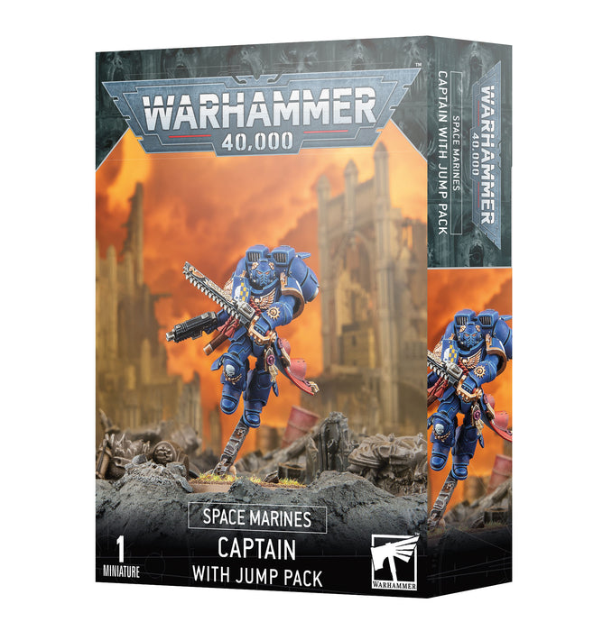 Warhammer 40K: Space Marines - Captain with Jump Pack