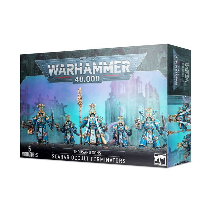 Warhammer 40K: Thousand Sons - Scarab Occult Terminators