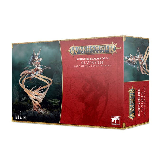 Warhammer Age of Sigmar: Lumineth Realm-Lords - Sevireth, Lord of the Seventh Wind