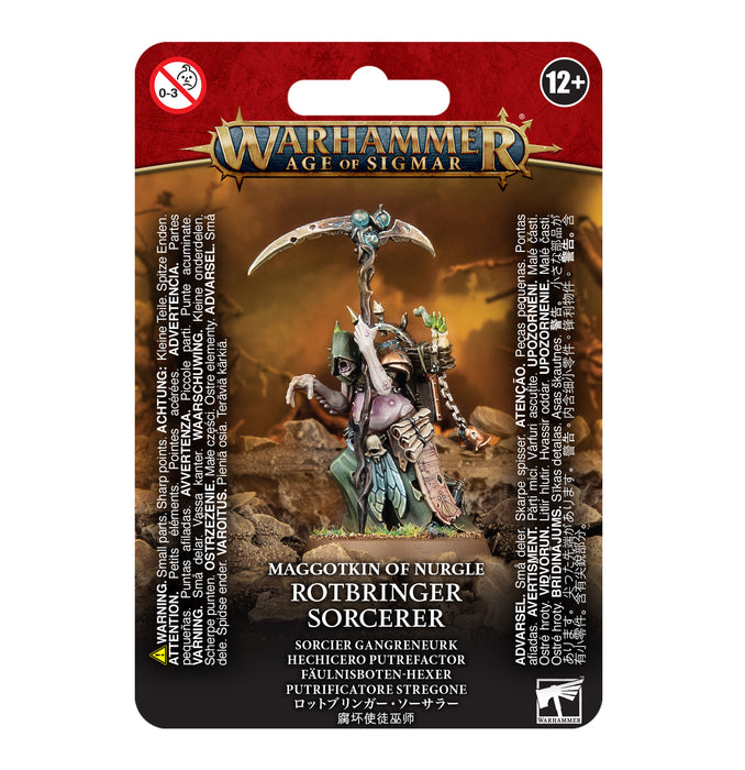 Warhammer Age of Sigmar: Maggotkin of Nurgle - Rotbringer Sorcerer