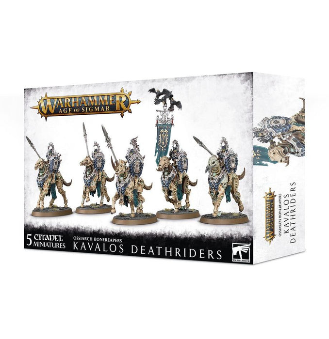 Warhammer Age of Sigmar: Ossiarch Bonereapers - Kavalos Deathriders