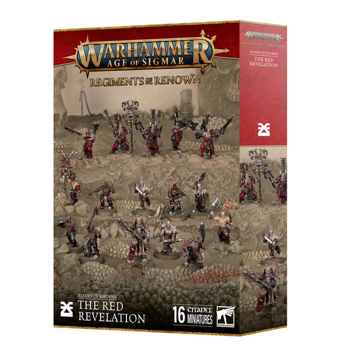 Warhammer: Age of Sigmar - Regiment of Renown - Blades of Khorne: The Red Revelation
