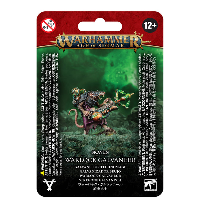 Warhammer Age of Sigmar: Skaven -  Warlock Galvaneer