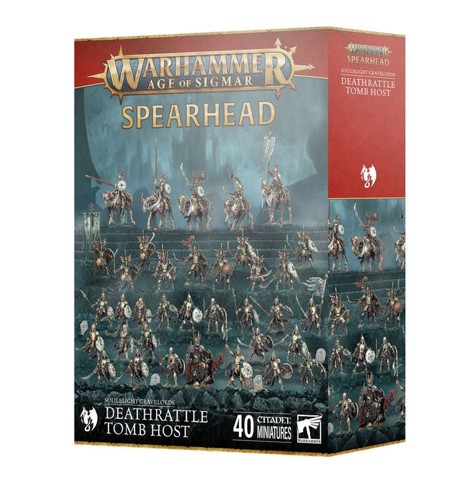 Warhammer Age of Sigmar: Spearhead - Soulblight Gravelords: Deathrattle Tomb Host