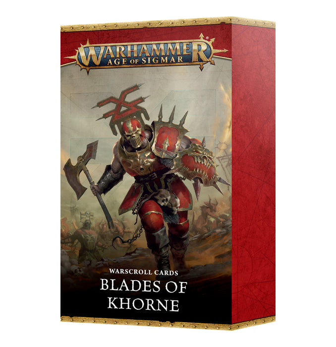 Warhammer: Age of Sigmar - Blades of Khorne: Warscroll Cards