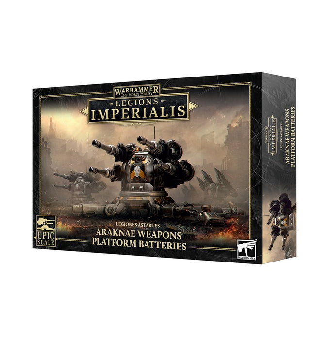 Warhammer: The Horus Heresy - Legions Imperialis: Legiones Astartes Araknae Weapons Platform Batteries