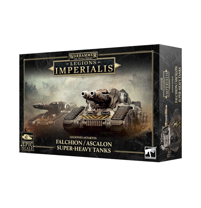 Warhammer: The Horus Heresy - Legions Imperialis: Legiones Astartes Falchion/Ascalon Super-Heavy Tanks