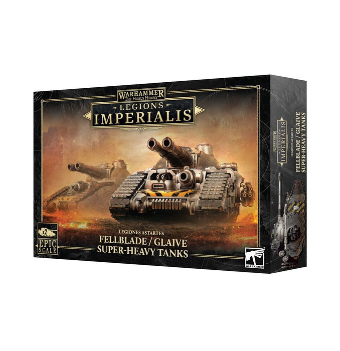 Warhammer: The Horus Heresy - Legions Imperialis: Legiones Astartes Fellblade/Glaive Super-Heavy Tanks