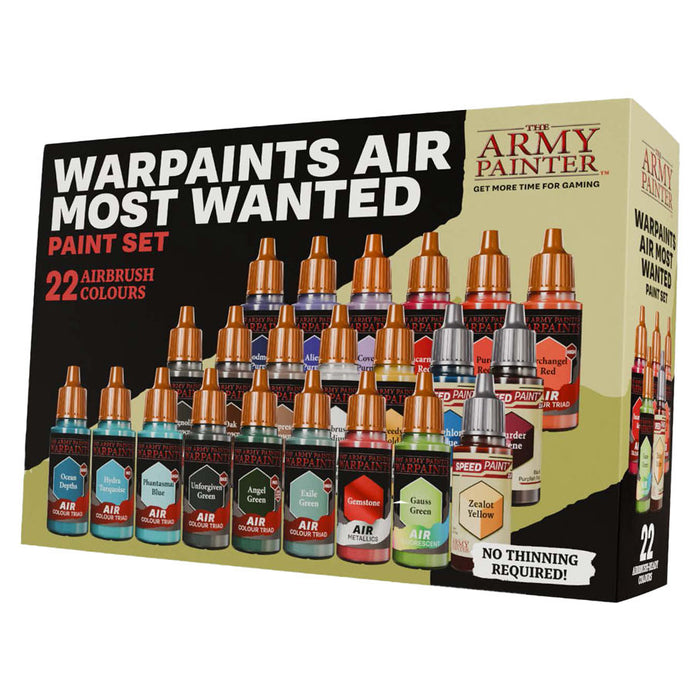 The Army Painter: Warpaints Air - Most Wanted Paint Set
