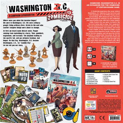 Zombicide: Washington Z.C. Expansion